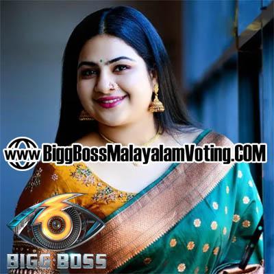 Apsara Rathnakaran | Bigg Boss Malayalam Season 6 Contestant