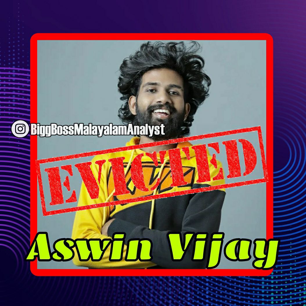 Aswin Vijay Evicted
