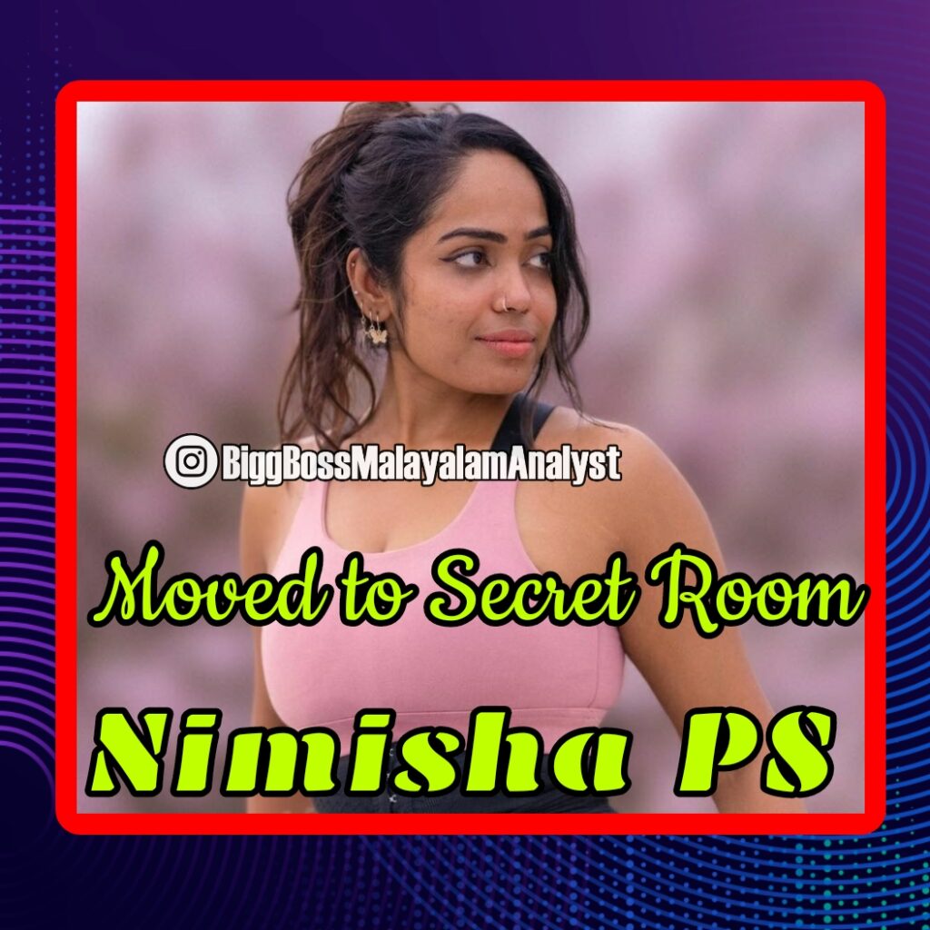 Nimisha PS Moved to Secret Roon