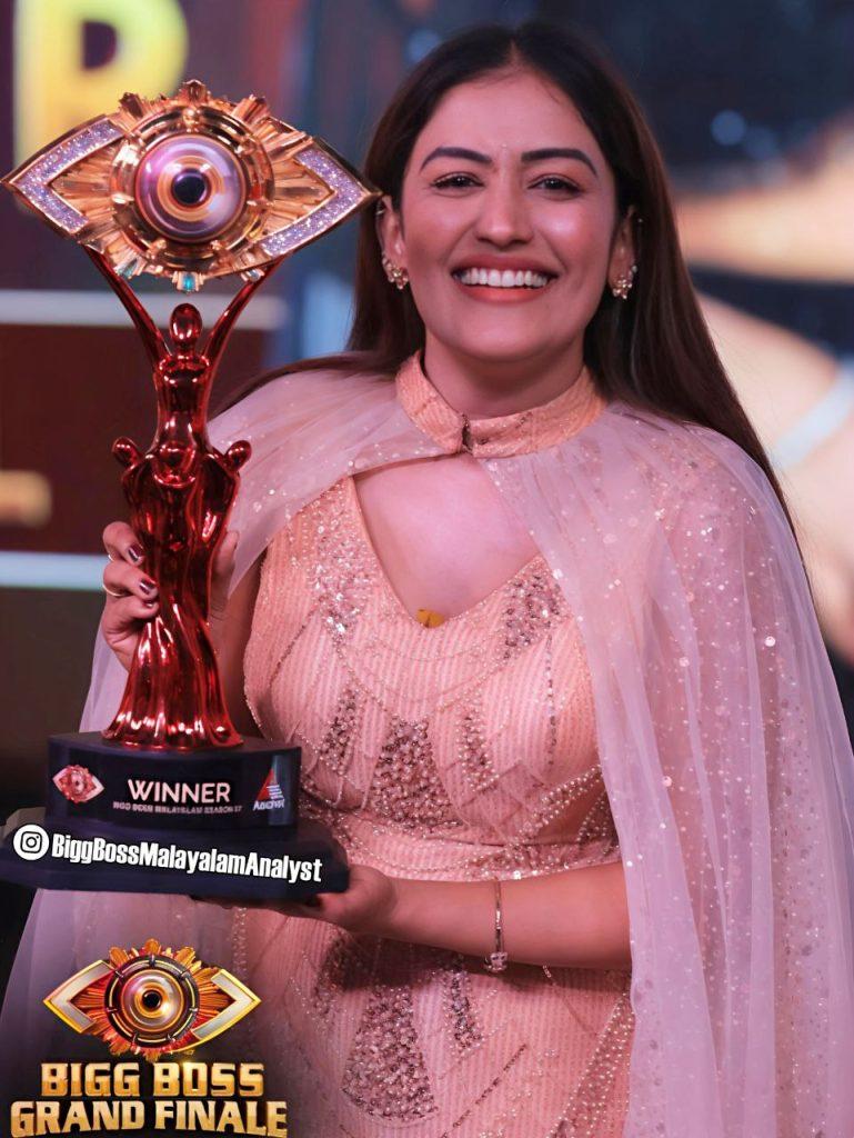 Bigg Boss Malayalam Season 7 Title Winner: Anumol RS