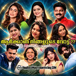 Bigg Boss 8 Malayalam Voting