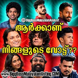 Bigg Boss 8 Malayalam Voting