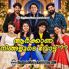 Bigg Boss 8 Malayalam Voting